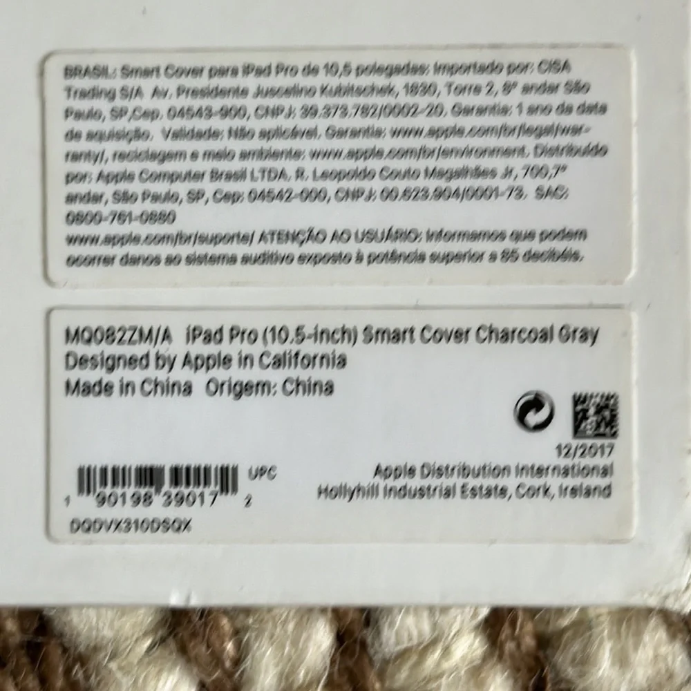iPad Pro Smart Cover for 10.5 inch